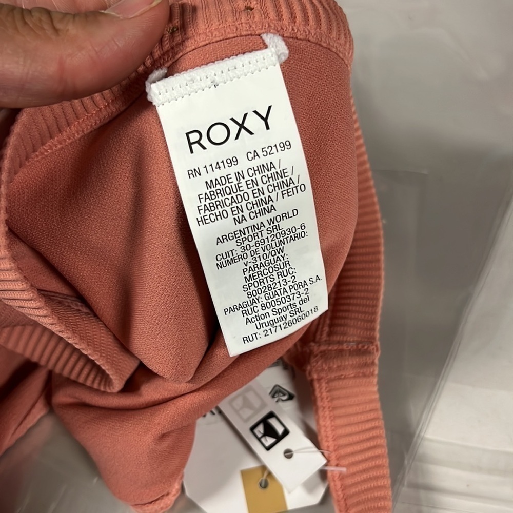 NWT ROXY Uluwatu Waves Full Bikini Bottoms size L - Picture 9 of 9